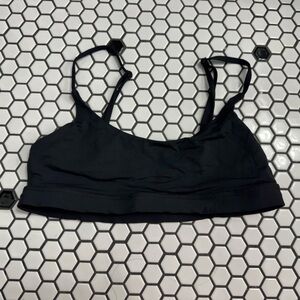 Simons Black Sports Bra size small